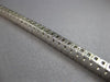 ESTATE 3.99CT DIAMOND 14KT WHITE GOLD CLASSIC PRINCESS CHANNEL TENNIS BRACELET