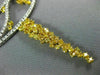 ESTATE LARGE 18.03CT WHITE & FANCY YELLOW DIAMOND 18KT TWO TONE GOLD 3D NECKLACE