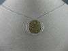 ESTATE .25CT DIAMOND 14KT 2 TONE GOLD 3D CIRCULAR SHEMA YISRAEL FLOATING PENDANT