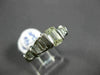 ESTATE LARGE 1.90CT EMERALD CUT DIAMOND 14KT WHITE GOLD CLASSIC ENGAGEMENT RING
