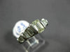 ESTATE LARGE 1.90CT EMERALD CUT DIAMOND 14KT WHITE GOLD CLASSIC ENGAGEMENT RING
