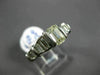 ESTATE LARGE 1.90CT EMERALD CUT DIAMOND 14KT WHITE GOLD CLASSIC ENGAGEMENT RING