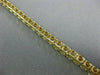 ESTATE 5.09CT ROUND CUT DIAMOND 14KT YELLOW GOLD 3D CLASSIC LOVE TENNIS BRACELET