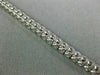 ESTATE 1.48CT PRINCESS CUT DIAMOND PLATINUM CLASSIC CHANNEL LOVE TENNIS BRACELET