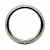 ESTATE LARGE 2.70CT DIAMOND 18KT WHITE GOLD ROUND PAVE WEDDING ANNIVERSARY RING