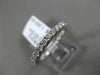 ESTATE 1.06CT DIAMOND 18KT WHITE GOLD 3D SEMI MOUNT ENGAGEMENT WEDDING RING SET