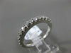 ESTATE 1.06CT DIAMOND 18KT WHITE GOLD 3D SEMI MOUNT ENGAGEMENT WEDDING RING SET