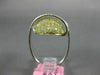 ESTATE LARGE 2.37CT WHITE & FANCY YELLOW DIAMOND 18K 2TONE GOLD ANNIVERSARY RING