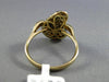 ESTATE 1.11CT WHITE & BLACK DIAMOND 14KT WHITE YELLOW & BLACK GOLD FLEXIBLE RING