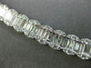 ESTATE EXTRA LARGE 14.28CT DIAMOND 18KT WHITE GOLD 3D ETERNITY TENNIS NECKLACE