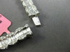ESTATE EXTRA LARGE 14.28CT DIAMOND 18KT WHITE GOLD 3D ETERNITY TENNIS NECKLACE