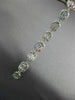 ESTATE 2.74CT DIAMOND 18KT WHITE GOLD 3D CLUSTER OVAL ELONGATED HANGING EARRINGS