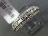 .94CT ROUND & BAGUETTE DIAMOND 18KT WHITE GOLD 3D SEMI ETERNITY ANNIVERSARY RING