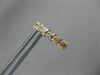 ESTATE .50CT ROUND DIAMOND 14K YELLOW GOLD 3D CLASSIC FIVE STONE HUGGIE EARRINGS
