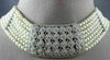 ESTATE WIDE 2.75CT DIAMOND & AAA SOUTH SEA PEARL 18KT WHITE GOLD NECKLACE #26318