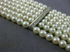 ESTATE WIDE 2.75CT DIAMOND & AAA SOUTH SEA PEARL 18KT WHITE GOLD NECKLACE #26318