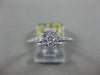 ESTATE .46CT DIAMOND 14K WHITE GOLD CLASSIC ROUND ETOILE FRIENDSHIP PROMISE RING
