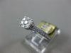 ESTATE .46CT DIAMOND 14K WHITE GOLD CLASSIC ROUND ETOILE FRIENDSHIP PROMISE RING
