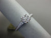 ESTATE .46CT DIAMOND 14K WHITE GOLD CLASSIC ROUND ETOILE FRIENDSHIP PROMISE RING