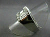ANTIQUE WIDE 1.82CT DIAMOND BAGUETTE & ROUND 14KT W GOLD ANNIVERSARY RING #2137