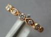 .56CT DIAMOND 14KT ROSE GOLD ROUND & MARQUISE SIZEABLE ETERNITY ANNIVERSARY RING