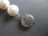 LARGE & LONG AAA SOUTH SEA PEARL 14K WHITE GOLD 3D 11MM FILIGREE BRACELET #27563