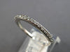 .26CT DIAMOND 14KT WHITE GOLD CLASSIC 2MM SEMI ETERNITY WEDDING ANNIVERSARY RING