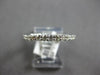 1.13CT DIAMOND 14KT WHITE GOLD 3D SHARED PRONG ETERNITY WEDDING ANNIVERSARY RING