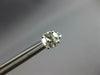 1.06CT DIAMOND 14KT WHITE GOLD 4 PRONG SOLITAIRE SCREWBACK STUD EARRINGS #27605