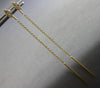 ESTATE .14CT DIAMOND 18KT YELLOW GOLD 3D GEOMETRICAL BAR FUN HANGING EARRINGS