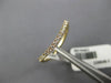 .20CT DIAMOND 14KT YELLOW GOLD 3D 1.5MM FLEXIBLE SEMI ETERNITY ANNIVERSARY RING