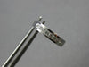 ESTATE .25CT DIAMOND 14KT WHITE GOLD CLASSIC ROUND HUGGIE HOOP HANGING EARRINGS