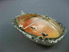 ANTIQUE LARGE OLD MINE DIAMOND 14KT 2TONE GOLD FILIGREE CAMEO BROOCH PIN #23066