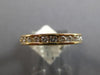 1.10CT DIAMOND 14KT YELLOW GOLD 3D ROUND ETERNITY 3mm WEDDING ANNIVERSARY RING