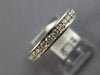 .88CT DIAMOND 14KT WHITE GOLD CHANNEL SHARED PRONG 3mm WEDDING ANNIVERSARY RING