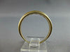 ESTATE 1.0CT DIAMOND 14KT YELLOW GOLD 3D 5 STONE ROUND WEDDING ANNIVERSARY RING