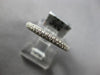 1.02CT DIAMOND 18KT WHITE GOLD MULTI ROW 2.5mm ETERNITY WEDDING ANNIVERSARY RING