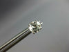 1.06CT DIAMOND 14KT WHITE GOLD 4 PRONG SOLITAIRE SCREWBACK STUD EARRINGS #27605