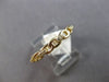 ESTATE .10CT DIAMOND 14KT YELLOW GOLD 3D 3MM CLASSIC LOVE KNOT FUN RING