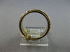 ESTATE 14K 2 TONE GOLD 3D FILIGREE HANDCRAFTED ETERNITY WEDDING ANNIVERSARY RING