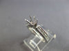 .60CT DIAMOND 14KT WHITE GOLD SIX PRONG CHANNEL SEMI MOUNT ENGAGEMENT RING 28073