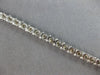 ESTATE 2.0CT DIAMOND 14KT WHITE GOLD 3D CLASSIC ROUND S TENNIS BRACELET