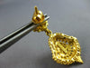 ANTIQUE LARGE 22K YELLOW GOLD HANDCRAFTED MIDDLE EASTERN HANGING EARRINGS #27494