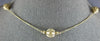 ESTATE LARGE & EXTRA LONG 14KT YELLOW GOLD MATTE & SHINY MULTI BEAD FUN NECKLACE