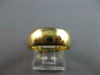 ESTATE 14KT YELLOW GOLD 3D CLASSIC SOLID PLAIN 7MM WEDDING ANNIVERSARY RING
