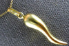 ESTATE 14KT YELLOW GOLD 3D CLASSIC ITALIAN BORN CHARM PENDANT #25088