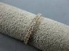 ESTATE .66CT DIAMOND 14KT ROSE GOLD 3D LOW SETTING ETERNITY ANNIVERSARY RING