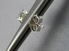 ESTATE LARGE 1.42CT DIAMOND 14K WHITE GOLD ROUND 4 PRONG SOLITAIRE STUD EARRINGS