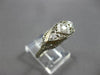 ANTIQUE ART DECO .26CT OLD MINE DIAMOND 14KT WHITE GOLD ANNIVERSARY RING #27890