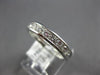 .76CT DIAMOND 14KT WHITE GOLD 3D CHANNEL COMFORT FIT WEDDING ANNIVERSARY RING